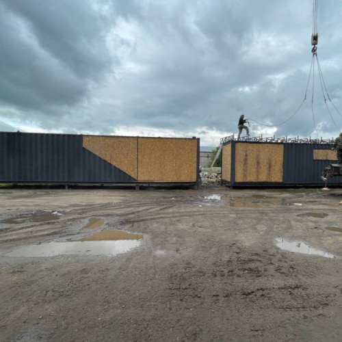 Шоурум-офис 40 футов "Премиум 40": просторное решение для бизнеса