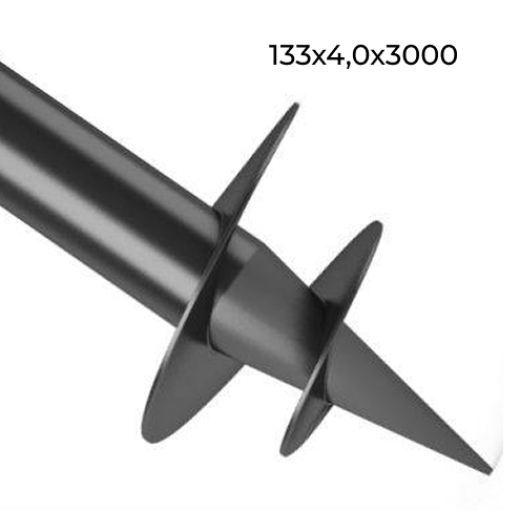 Свая Винтовая 133х4,0х3000