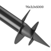 Свая Винтовая 76х3,0х5000