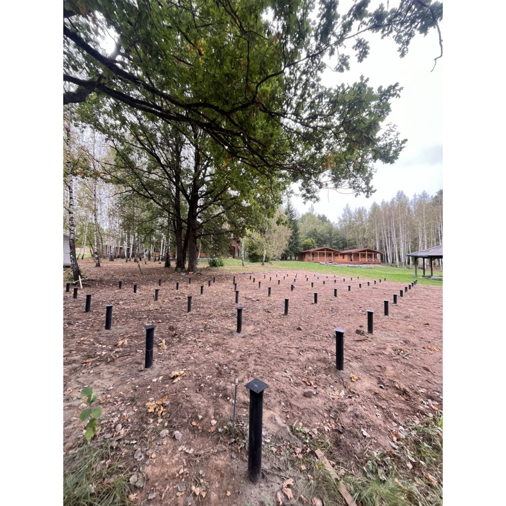 Свая Винтовая 108х3,5х1500 - сварная свая для устойчивого фундамента